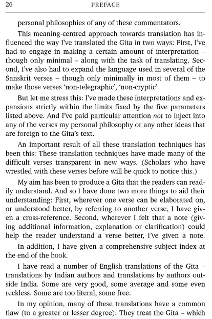 Preface to Bhagavad-Gita of Inner Courage